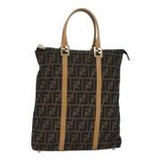 Pre-owned Canvas fendi-tasker