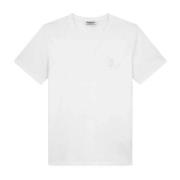 Broderet Logo Hvid T-shirt