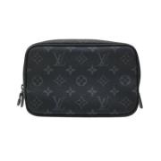 Pre-owned Coated canvas louis-vuitton-tasker