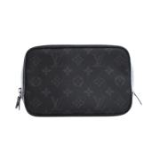 Pre-owned Coated canvas louis-vuitton-tasker