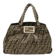 Pre-owned Canvas fendi-tasker