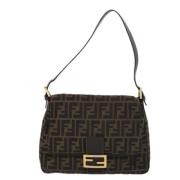 Pre-owned Canvas fendi-tasker