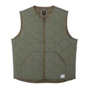 Mænds Olive Grove Vest Jakke