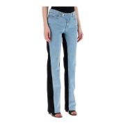 To-farvet Straight Leg Jeans