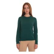 Ribbet Rund-Hals Pullover