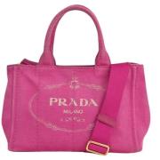 Pre-owned Canvas prada-tasker