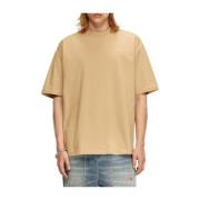 Casual Beige Loose Fit T-shirt