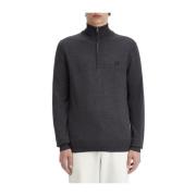 Klassisk Halv Zip Merino Uld Sweater