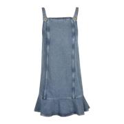 Stilfuld Denim Mini Kjole