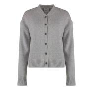 Ribbet Uld Cashmere Cardigan