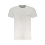 Bomuld T-shirt med Print Logo