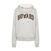 Grå Hoodie med Stil Howard