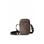 Trykt Nylon Crossbody Smartphone Holder