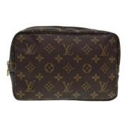 Pre-owned Canvas louis-vuitton-tasker