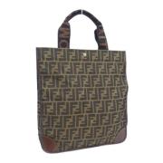 Pre-owned Canvas fendi-tasker