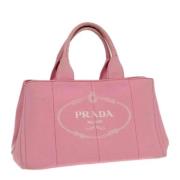 Pre-owned Canvas prada-tasker