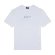 Hvid Bomuld T-Shirt Regular Fit