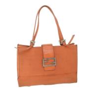 Pre-owned nylon fendi-tasker