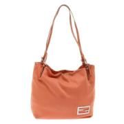 Pre-owned nylon fendi-tasker