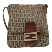 Pre-owned Canvas fendi-tasker