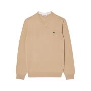 Bomuld V-Hals Sweater