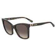 Brun Acetat Dame Solbrille