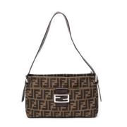 Pre-owned Canvas fendi-tasker