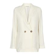 Tidløs Elegance Blazer Snow White