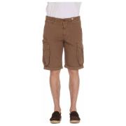 Cargo Bermuda Shorts i Brun