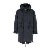 Kulstof Blanding Parka Jakke