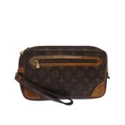 Pre-owned Canvas louis-vuitton-tasker