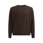 Brun Sweater Prima Classe Stil