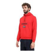 Rød Halv-Zip Sweater Burgee Vinter