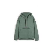 Grøn Streetwear Hoodie Oversize