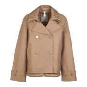 Beige Puffer Coat