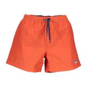 Orange Mænds Svømmeboksershorts