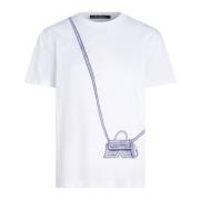 Baltisk T-shirt med taske design