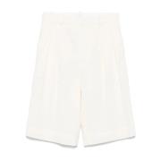 Off White Low Rise Shorts