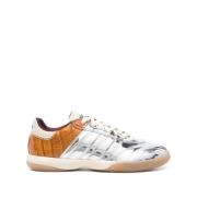 Metallic Samba Sneakers