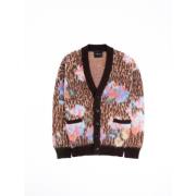 Animalier Blomst Cardigan