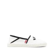 Hvide Slip-On Espadriller