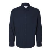 Slim Fit Overshirt med klassisk krave