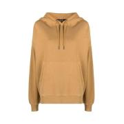 Sunkissed Orange Bomuld Hoodie