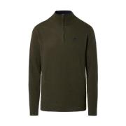 Grøn Zip Sweater