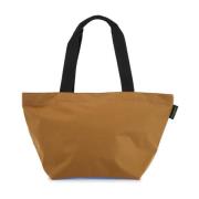 Farveblok Nylon Tote Taske