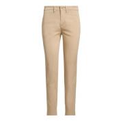 Beige Slim Fit Bukser