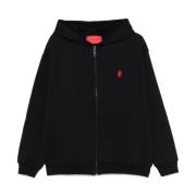 Flame Logo Zip Hoodie