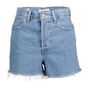 JEANS SHORTS KVINDE BLÅ