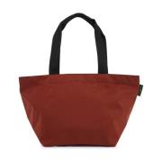 Farveblok Nylon Tote Taske