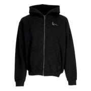 Essentiel Zip Hoodie med sidelommer